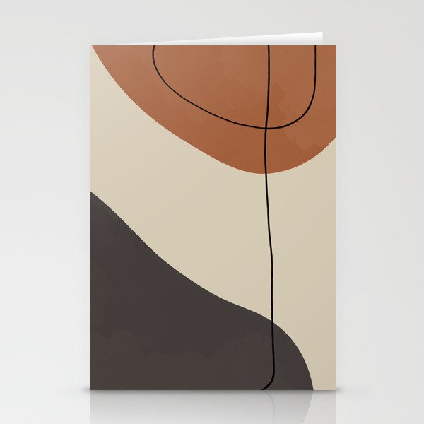 Modern Abstract Shapes #3 Stationery Card Gallery Image 2