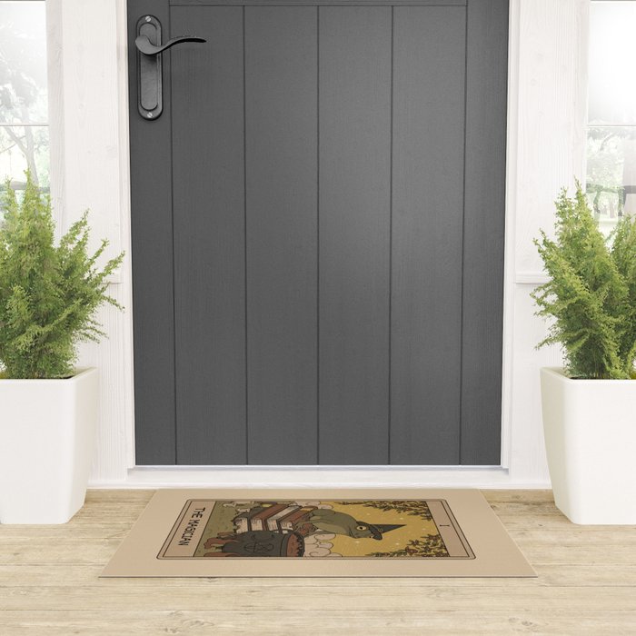 The Magician - Frog Tarot Welcome Mat Gallery Image 3