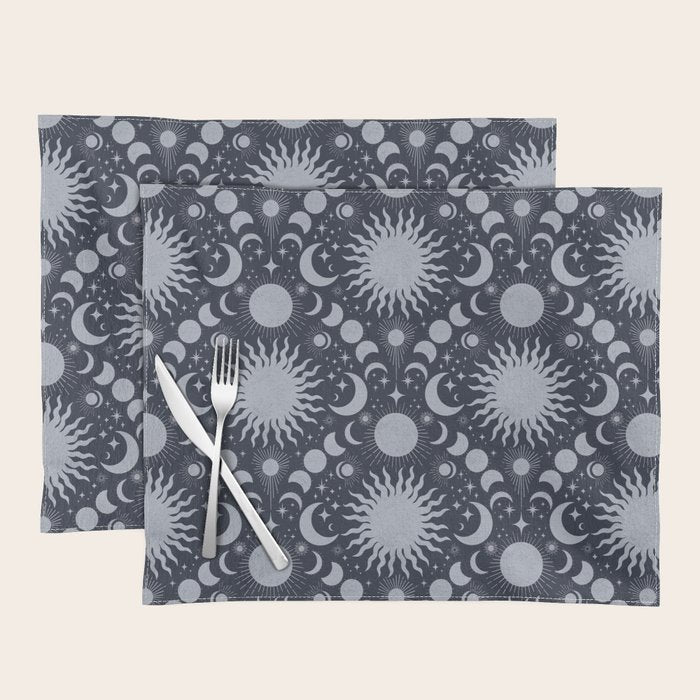 Tarot Celestial Indigo Placemat Gallery Image 1