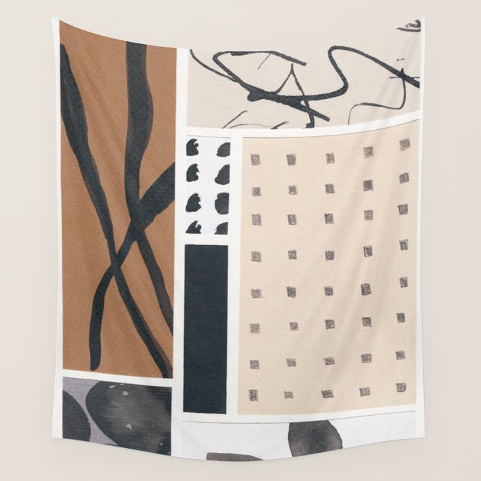 Collage Studies #1 Wall Tapestry Gallery Image 4