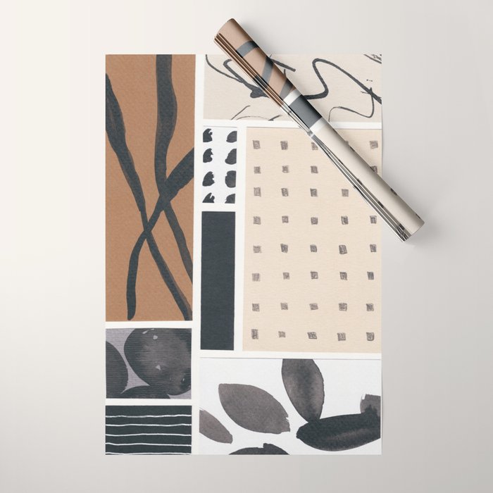 Collage Studies #1 Wrapping Paper Gallery Image 1