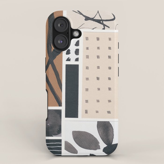 Collage Studies #1 iPhone Case Gallery Image 1