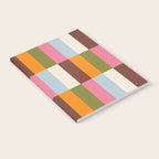 Color Block Stripes Notebook Gallery Image 2