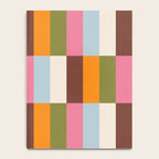 Color Block Stripes Notebook Gallery Image 4