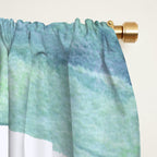 Tropical  Leaves Window Curtain Gallery Image 2