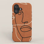 Abstract Face 6/3 iPhone Case Gallery Image 1