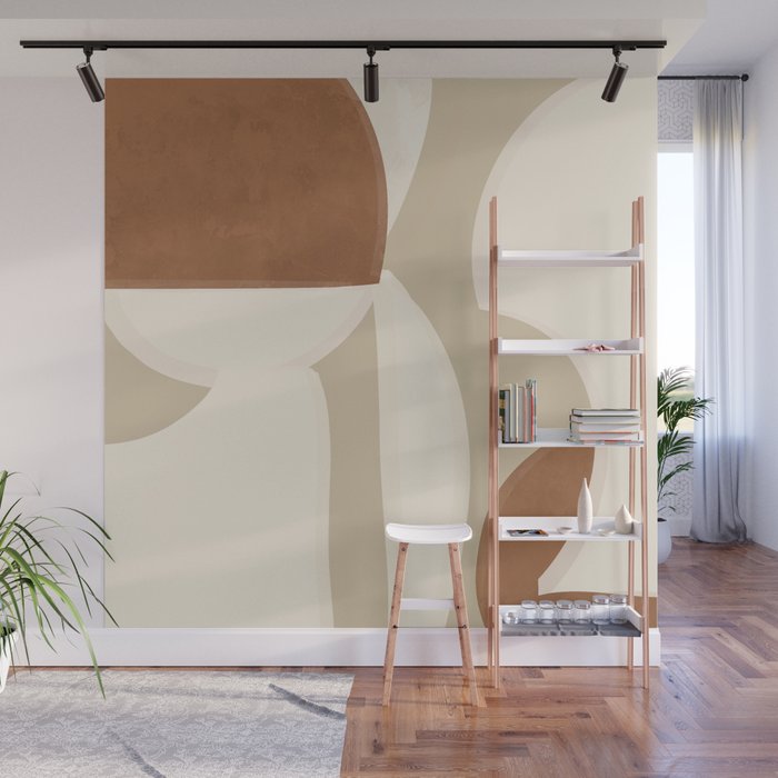 Minimal Abstraction 5 Wall Mural Gallery Image 1