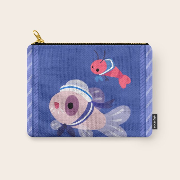 Cory cats on voyage Carry All Pouch Gallery Image 1