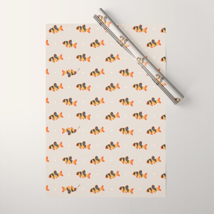 Clown loach Wrapping Paper Gallery Image 1