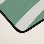 Wavy Stripes XXXIX - Kelly Green Desk Mat Gallery Image 4