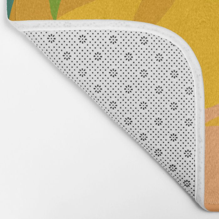 Spring Citrus #2 - Modern Art Print Bath Mat Gallery Image 2