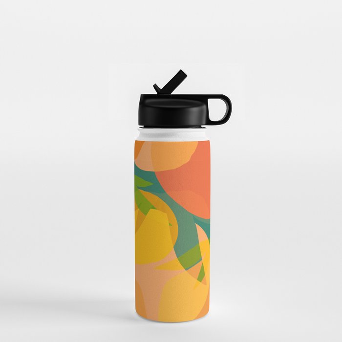 Spring Citrus #2 - Modern Art Print Water Bottle Gallery Image 1