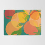 Spring Citrus #2 - Modern Art Print Rug Gallery Image 2