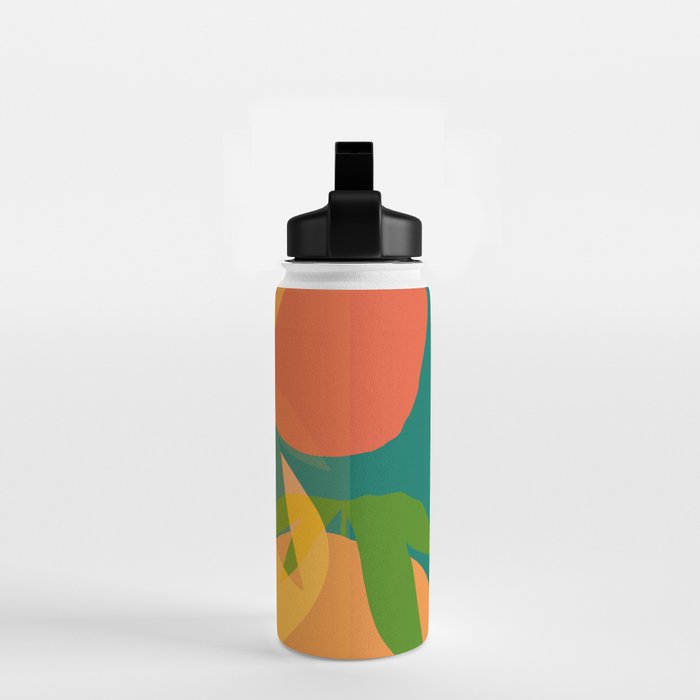 Spring Citrus #2 - Modern Art Print Water Bottle Gallery Image 2