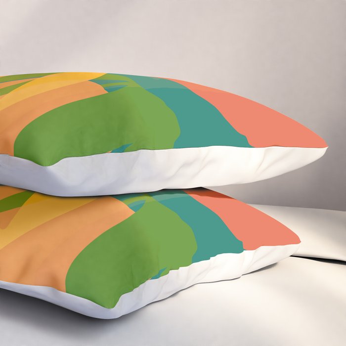Spring Citrus #2 - Modern Art Print Pillow Sham Gallery Image 3