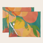 Spring Citrus #2 - Modern Art Print Placemat Gallery Image 1