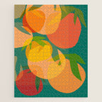 Spring Citrus #2 - Modern Art Print Jigsaw Puzzle Gallery Image 1