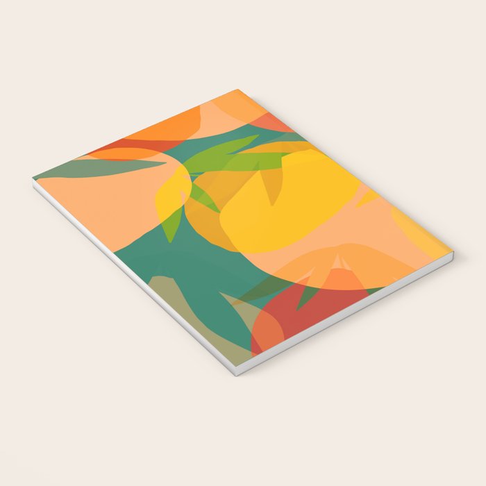 Spring Citrus #2 - Modern Art Print Notebook Gallery Image 3