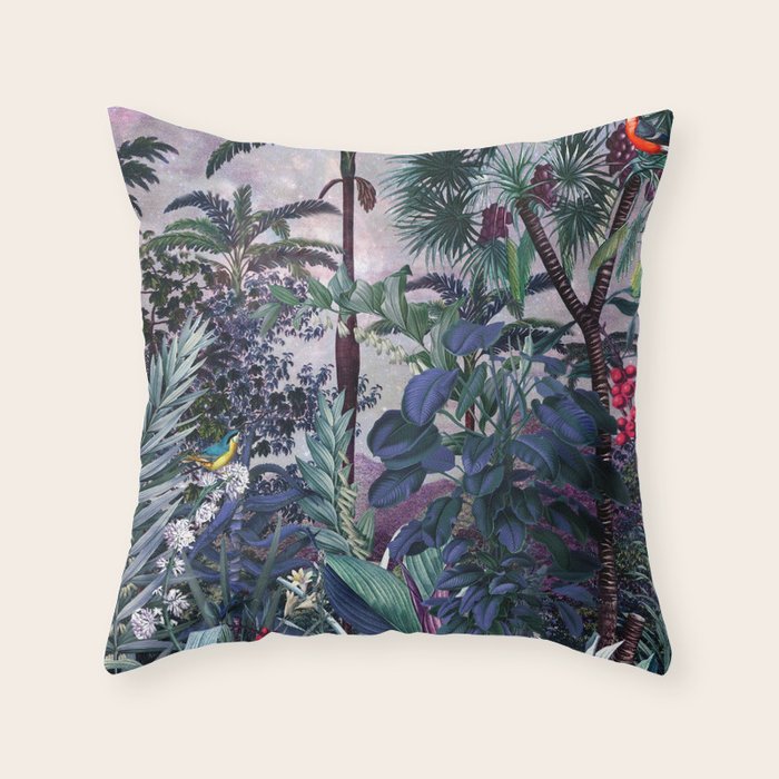 Magical Forest Throw Pillow Gallery Image 1