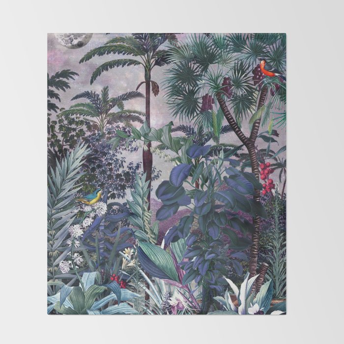 Magical Forest Throw Blanket Gallery Image 2