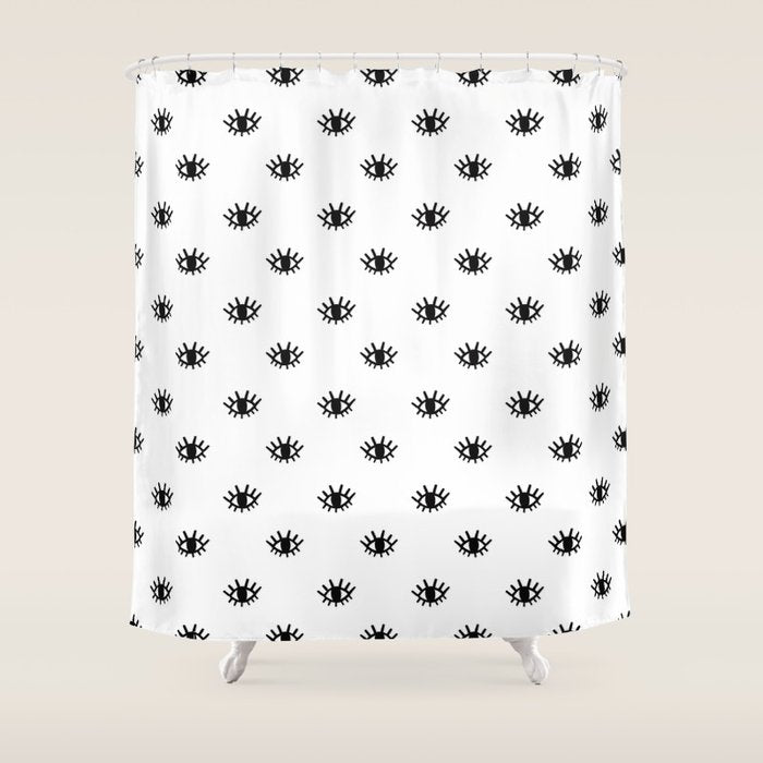 Open Eyes Shower Curtain Gallery Image 1