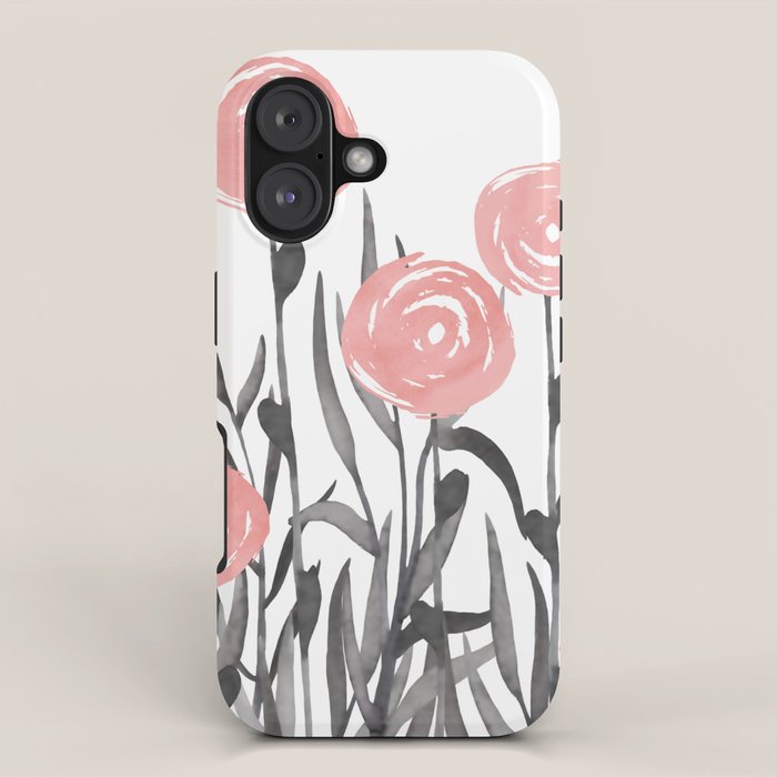 Abstract, Flower Garden, Watercolor, Floral Prints iPhone Case Gallery Image 1