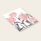 Abstract, Flower Garden, Watercolor, Floral Prints Notebook Gallery Image 2