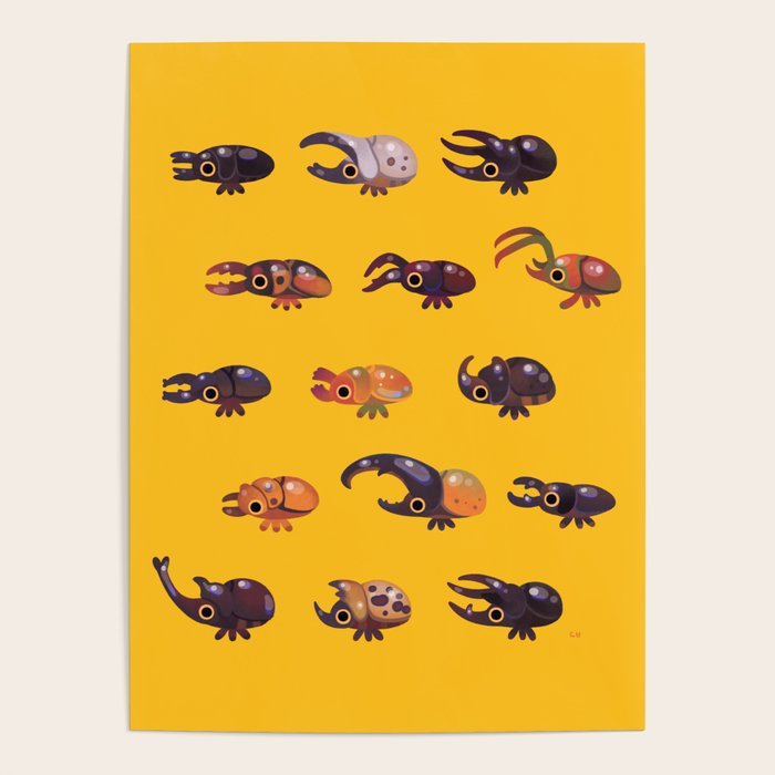 Rhino and Stag Poster Gallery Image 4