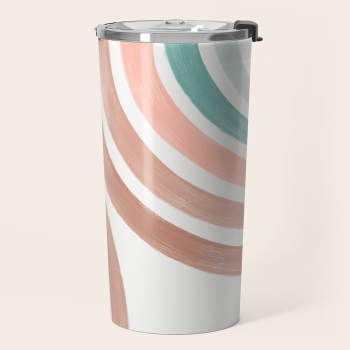Double Retro Rainbows Travel Mug Gallery Image 2