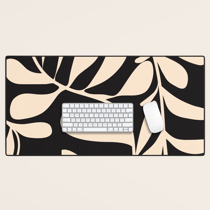 Abstract Plant 3/4 Desk Mat Gallery Image 1