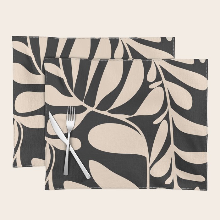 Abstract Plant 3/4 Placemat Gallery Image 1