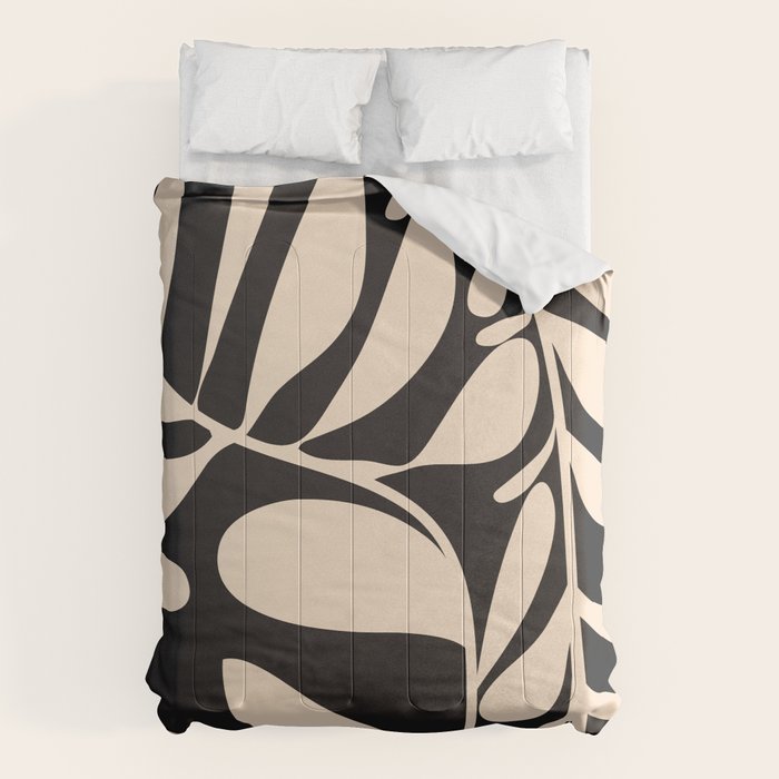 Abstract Plant 3/4 Comforter Gallery Image 6