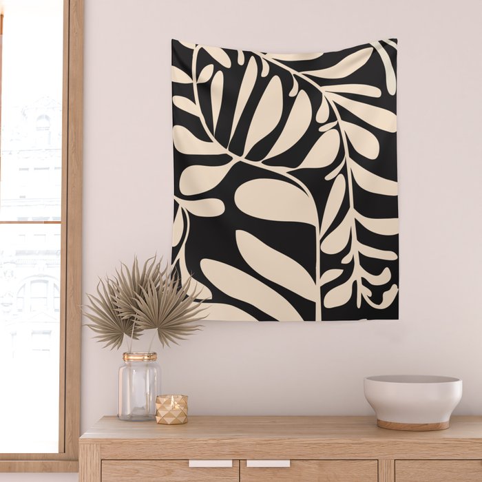 Abstract Plant 3/4 Wall Tapestry Gallery Image 2