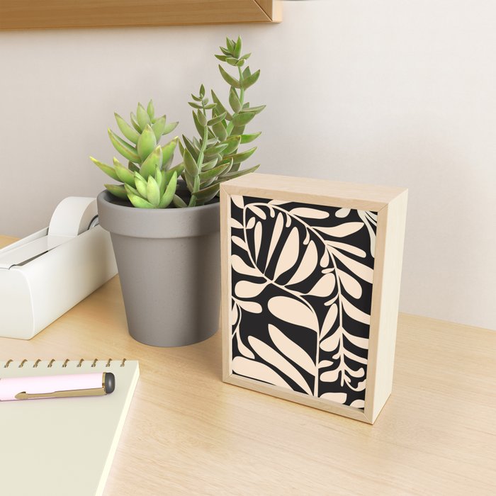Abstract Plant 3/4 Mini Art Print Gallery Image 2