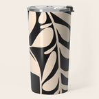 Abstract Plant 3/4 Travel Mug Gallery Image 2