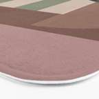 Geometric Abstraction 263 Bath Mat Gallery Image 3