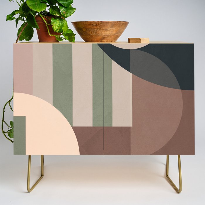 Geometric Abstraction 263 Credenza Gallery Image 1