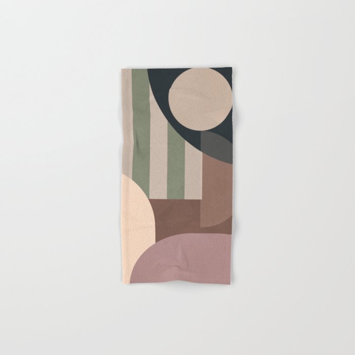 Geometric Abstraction 263 Bath Towel Gallery Image 1