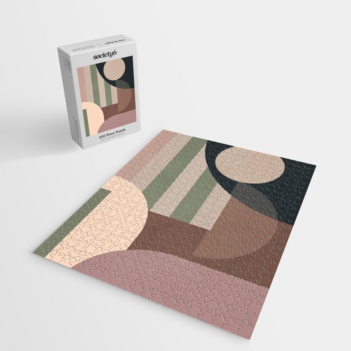 Geometric Abstraction 263 Jigsaw Puzzle Gallery Image 2