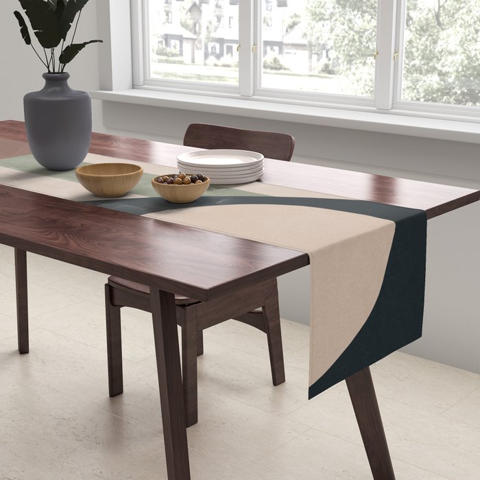 Geometric Abstraction 263 Table Runner Gallery Image 2
