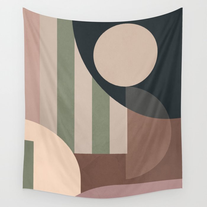 Geometric Abstraction 263 Wall Tapestry Gallery Image 4