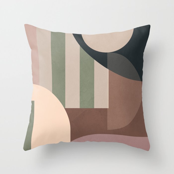 Geometric Abstraction 263 Throw Pillow Gallery Image 6