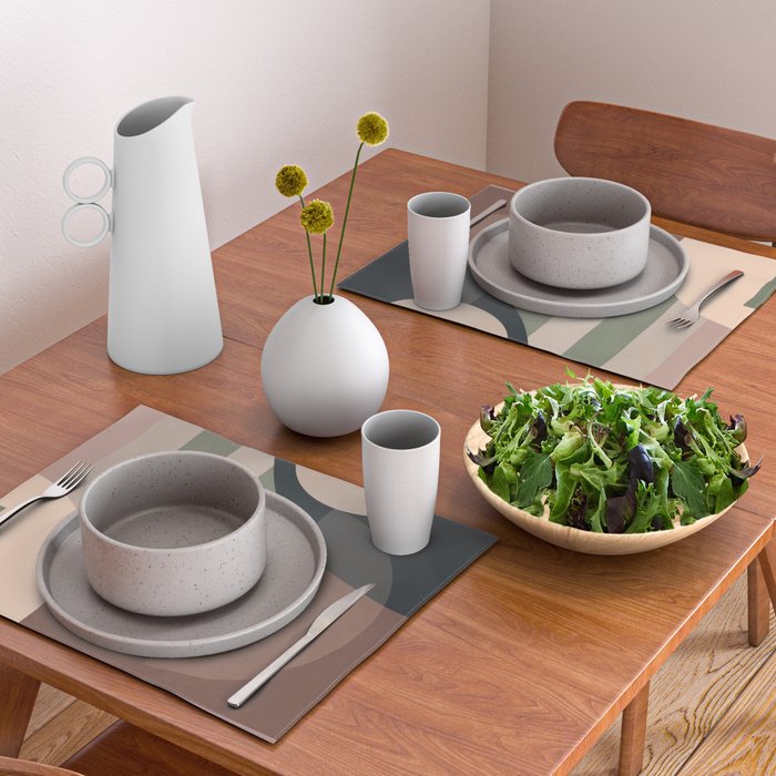 Geometric Abstraction 263 Placemat Gallery Image 2