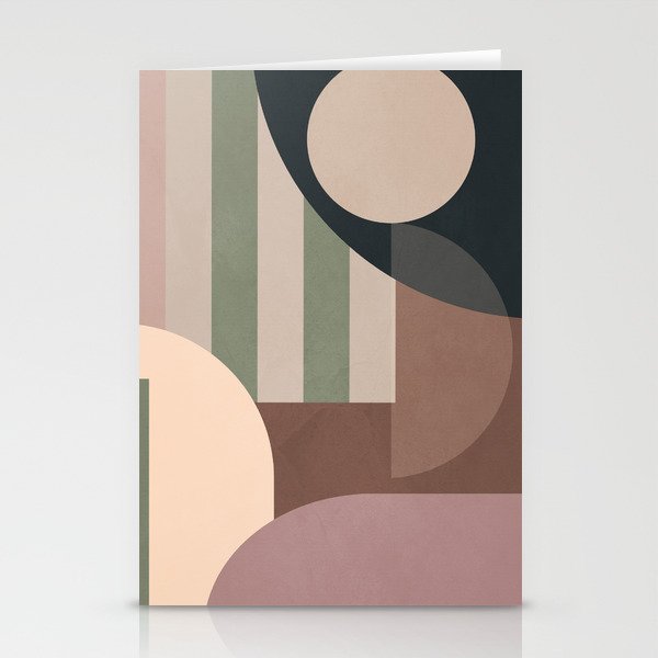 Geometric Abstraction 263 Stationery Card Gallery Image 1