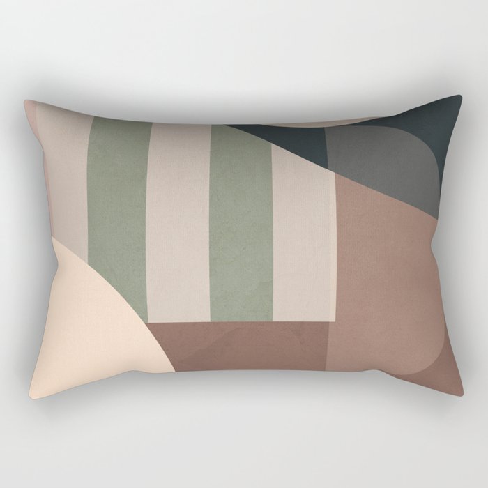 Geometric Abstraction 263 Rectangular Pillow Gallery Image 2
