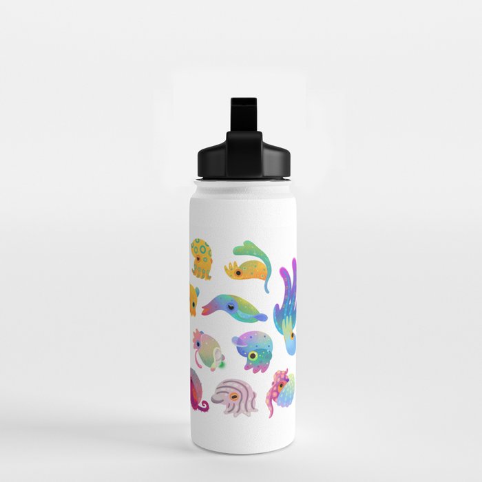 Cephalopod - pastel Water Bottle Gallery Image 2