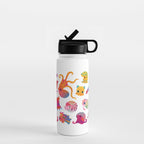 Cephalopod - pastel Water Bottle Gallery Image 1