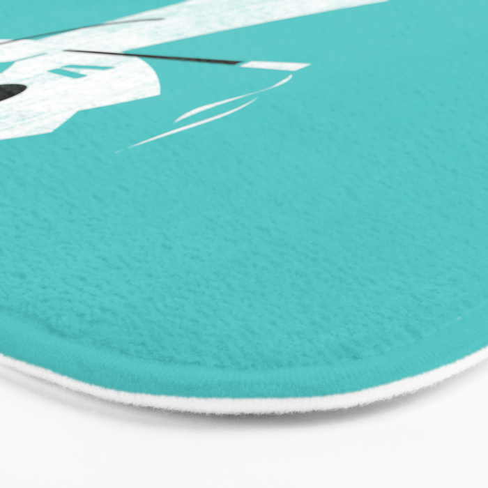 Mark - fancy cat Bath Mat Gallery Image 3