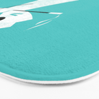 Mark - fancy cat Bath Mat Gallery Image 3