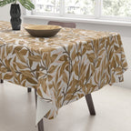  Autumn Botnica Foliage in Neutral Tablecloth Gallery Image 3